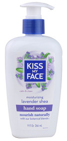 Kiss My Face, Moisturizing Hand Soap Lavender Shea - 9 fl oz
