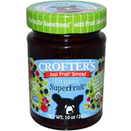 3 PACK of Crofters Organic Just Fruit Spread Superfruit -- 10 oz