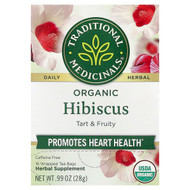 <img alt="Traditional Medicinals, Organic Hibiscus, Caffeine Free, 16 Wrapped Tea Bags, 0.99 oz (28 g)" title="Traditional Medicinals, Organic Hibiscus, Caffeine Free, 16 Wrapped Tea Bags, 0.99 oz (28 g),032917002310"