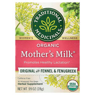<img alt="Traditional Medicinals, Organic Mothers Milk, Original with Fennel & Fenugreek, Caffeine Free, 16 Wrapped Tea Bags, 0.99 oz (28 g)" title="Traditional Medicinals, Organic Mothers Milk, Original with Fennel & Fenugreek, Caffeine Free, 16 Wrapped Tea Bags, 0.99 oz (28 g),032917000149"