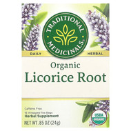 <img alt="Traditional Medicinals, Organic Licorice Root, Caffeine Free, 16 Wrapped Tea Bags,  0.85 oz (24 g)" title="Traditional Medicinals, Organic Licorice Root, Caffeine Free, 16 Wrapped Tea Bags,  0.85 oz (24 g),032917001894"