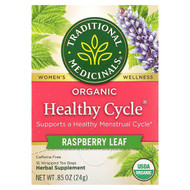 <img alt="Traditional Medicinals, Organic Healthy Cycle, Raspberry Leaf, Caffeine Free, 16 Wrapped Tea Bags, 0.85 oz (24 g)" title="Traditional Medicinals, Organic Healthy Cycle, Raspberry Leaf, Caffeine Free, 16 Wrapped Tea Bags, 0.85 oz (24 g),032917000118"