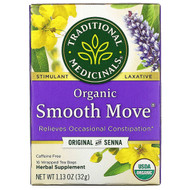 <img alt="Traditional Medicinals, Laxative Teas, Organic Smooth Move, Senna Stimulant Laxative, Naturally Caffeine Free  Herbal Tea, 16 Wrapped Tea Bags, 1.13 oz (32 g)" title="Traditional Medicinals, Laxative Teas, Organic Smooth Move, Senna Stimulant Laxative, Naturally Caffeine Free  Herbal Tea, 16 Wrapped Tea Bags, 1.13 oz (32 g),032917000095"