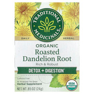 <img alt="Traditional Medicinals, Organic Roasted Dandelion Root, Caffeine Free, 16 Wrapped Tea Bags, 0.85 oz (24 g)" title="Traditional Medicinals, Organic Roasted Dandelion Root, Caffeine Free, 16 Wrapped Tea Bags, 0.85 oz (24 g),032917001658"