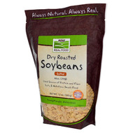Now Foods, Real Food, Dry Roasted Soybeans, Salted, 12 oz (340 g)