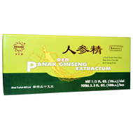 Superior Trading Company, Red Panax Ginseng Extractum, 10 Vials, 10 C.C. Each