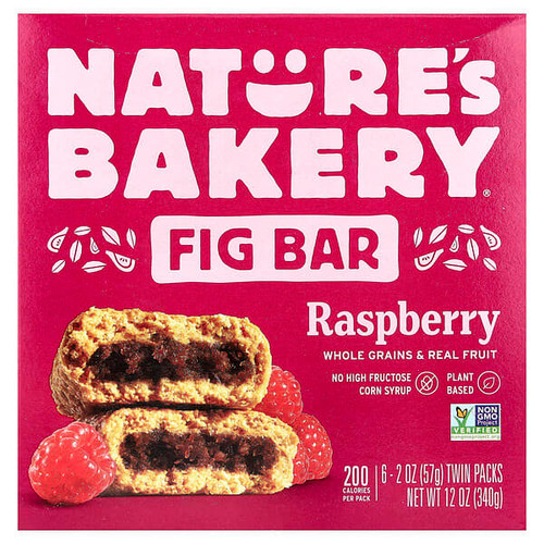 <img alt="Natures Bakery, Fig Bar, Raspberry, 6 Twin Packs, 2 oz (57 g) Each" title="Natures Bakery, Fig Bar, Raspberry, 6 Twin Packs, 2 oz (57 g) Each,047495210040"