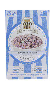 3 PACK of Bakery On Main Instant Oatmeal Gluten Free Blueberry Scone -- 6 Packets
