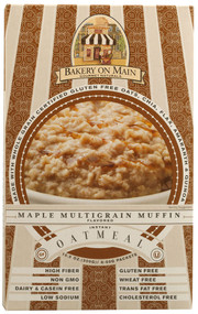 3 PACK of Bakery On Main Instant Oatmeal Gluten Free Maple Multigrain Muffin -- 6 Packets