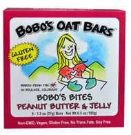 3 PACK of BoBos Oat Bars Oat Bites Peanut Butter & Jelly -- 5 Bites