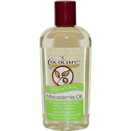 3 PACK of Cococare, Macadamia Oil, 4 fl oz (118 ml)