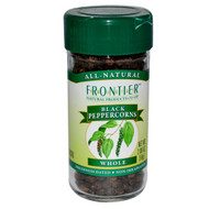 3 PACK of Frontier Natural Products Black Peppercorns Whole -- 2.08 oz