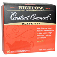 3 PACK of Bigelow Tea Constant Comment Black Tea -- 40 Tea Bags