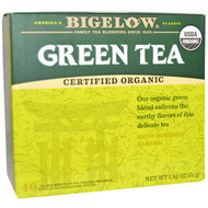3 PACK of Bigelow Tea Organic Green Tea -- 40 Tea Bags