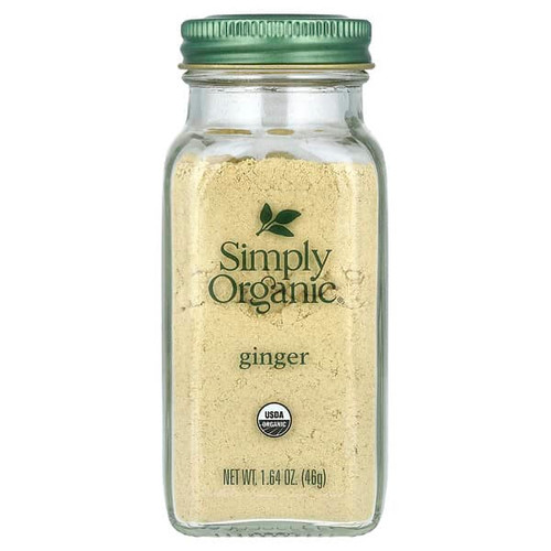 <img alt="Simply Organic, Ginger, 1.64 oz (46 g)" title="Simply Organic, Ginger, 1.64 oz (46 g),089836185181"
