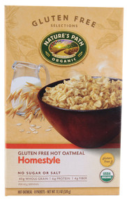 3 PACK OF Natures Path, Organic Instant Oatmeal, Homestyle,  8 Packets, 11.3 oz (320 g)