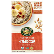<img alt="Natures Path, Organic Instant Oatmeal, Homestyle, 8 Packets, 11.3 oz (320 g)" title="Natures Path, Organic Instant Oatmeal, Homestyle, 8 Packets, 11.3 oz (320 g),058449450573"