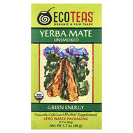 <img alt="EcoTeas, Yerba Mate, Green Energy, Unsmoked, 24 Tea Bags, 1.7 oz (48 g)" title="EcoTeas, Yerba Mate, Green Energy, Unsmoked, 24 Tea Bags, 1.7 oz (48 g),819162004555"