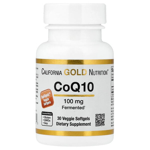 <img alt="California Gold Nutrition, CoQ10, 100 mg, 30 Veggie Softgels" title="California Gold Nutrition, CoQ10, 100 mg, 30 Veggie Softgels,898220009435"