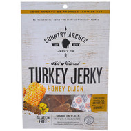 Country Archer Jerky, All Natural Turkey Jerky, Honey Dijon, 2.75 oz (78 g)