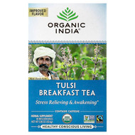 <img alt="Organic India, Tulsi Breakfast Tea, 18 Infusion Bags, 1.08 oz (30.6 g)" title="Organic India, Tulsi Breakfast Tea, 18 Infusion Bags, 1.08 oz (30.6 g),801541500062"