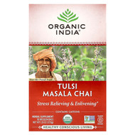 <img alt="Organic India, Tulsi Masala Chai Tea, 18 Infusion Bags, 1.33 oz (37.8 g)" title="Organic India, Tulsi Masala Chai Tea, 18 Infusion Bags, 1.33 oz (37.8 g),801541500017"