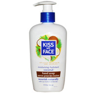 3 PACK OF Kiss My Face, Moisturizing Hand Soap, Coconut, 9 fl oz (266 ml)