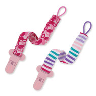 Born Free, Bliss, Pacifier Holder, 2 Pack