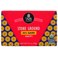 Taza Chocolate, Organic, 84% Dark Stone Ground Chocolate Bar, Haiti, 2.5 oz (70 g)