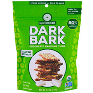 Taza Chocolate, Organic, 80% Dark Bark Chocolate Snacking Thins, Toasted Coconut, 4.2 oz (119 g) (Discontinued Item)