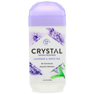 3 PACK of Crystal Body Deodorant, Natural Deodorant, Lavender & White Tea , 2.5 oz (70 g)
