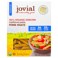 3 PACK of Jovial Organic Einkorn Traditional Pasta Penne Rigate -- 12 oz