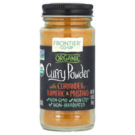 <img alt="Frontier Co-op, Organic Curry Powder, With Coriander, Turmeric & Mustard, 1.9 oz (54 g)" title="Frontier Co-op, Organic Curry Powder, With Coriander, Turmeric & Mustard, 1.9 oz (54 g),089836184887"