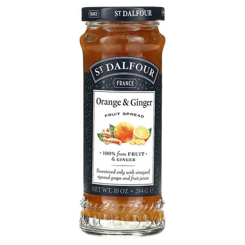 <img alt="St. Dalfour, Orange & Ginger, Fruit Spread, 10 oz (284 g)" title="St. Dalfour, Orange & Ginger, Fruit Spread, 10 oz (284 g),084380958243"