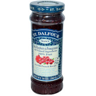 3 PACK OF St. Dalfour, Red Raspberry & Pomegranate, Deluxe Red Raspberry & Pomegranate Spread, 10 oz (284 g)