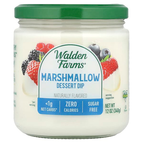 <img alt="Walden Farms, Marshmallow Dessert Dip, 12 oz (340 g)" title="Walden Farms, Marshmallow Dessert Dip, 12 oz (340 g),072457323339"
