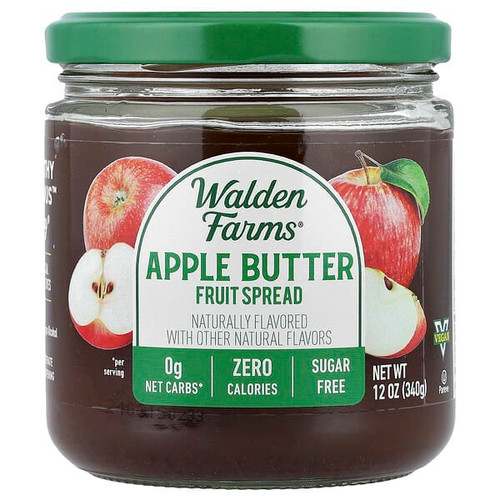 <img alt="Walden Farms, Apple Butter Fruit Spread, 12 oz (340 g)" title="Walden Farms, Apple Butter Fruit Spread, 12 oz (340 g),072457990777"