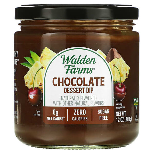<img alt="Walden Farms, Chocolate Dessert Dip, 12 oz (340 g)" title="Walden Farms, Chocolate Dessert Dip, 12 oz (340 g),072457324442"