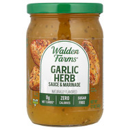 <img alt="Walden Farms, Garlic Herb Sauce & Marinade, 12 oz (340 g)" title="Walden Farms, Garlic Herb Sauce & Marinade, 12 oz (340 g),072457980990"