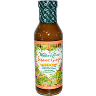 3 PACK OF Walden Farms, Sesame Ginger Dressing, 12 fl oz (355 ml)