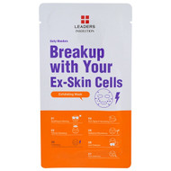Leaders, Daily Wonders, Breakup with Your Ex-Skin Cells Exfoliating Mask, 1 Mask