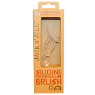 Jack n Jill, Silicone Tooth & Gum Brush, Stage 3, 1 Brush