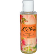 Natures Alchemy 100% Pure Sweet Almond Oil -- 4 fl oz