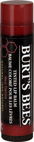 3 PACK of Burts Bees 100% Natural Tinted Lip Balm Red Dahlia with Shea Butter & Botanical Waxes -- 0.15 oz