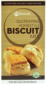 Vitaco, Gluten Free Homestyle Biscuit Mix - Non-GMO - 17.76 oz (504 g)