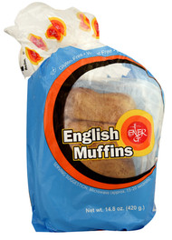 3 PACK of Ener-G English Muffins Gluten Free -- 14.8 oz