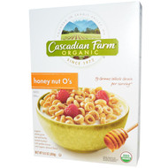 3 PACK of Cascadian Farms Organic Honey Nut Os -- 9.5 oz