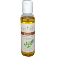 3 PACK of Aura Cacia, Organic Skin Care Oil, Protecting Sesame, 4 fl oz (118  ml)