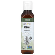 <img alt="Aura Cacia, Organic Skin Care Oil, Sesame, 4 fl oz (118 ml)" title="Aura Cacia, Organic Skin Care Oil, Sesame, 4 fl oz (118 ml),051381906092"
