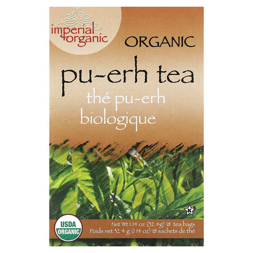 <img alt="Uncle Lees Tea, Imperial Organic, Pu-erh Tea, 18 Tea Bags, 1.14 oz (32.4 g)" title="Uncle Lees Tea, Imperial Organic, Pu-erh Tea, 18 Tea Bags, 1.14 oz (32.4 g),879792000181"